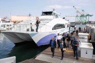 Supervisor Hahn makes waves to rally support for Olympic water taxi proposal