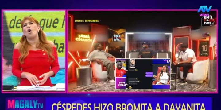 Magaly Medina destruye a Jair Céspedes tras minimizar chats con Dayanita delante de amigos: “No fue una palomillada”