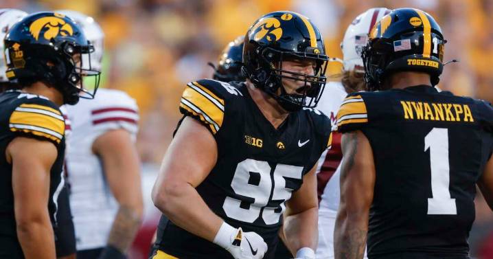 Iowa defensive tackle Aaron Graves is a football standout, and a lot more