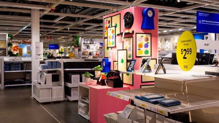 Turn An IKEA Office Essential Into Chic & Functional Coffee Table Decor