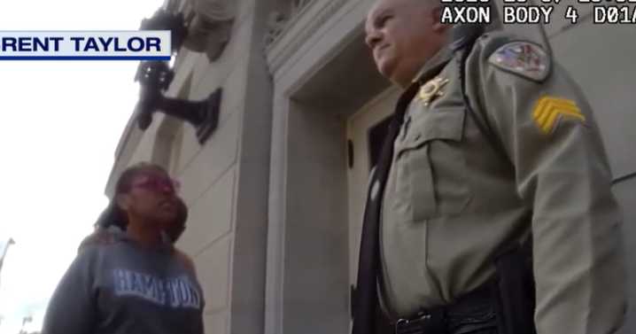 General Sessions Clerk, Shelby County deputy have confrontation on courthouse steps