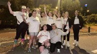 The LJ Hooker Property Experience South team walked 80km to raise funds for Tread on Trafficking