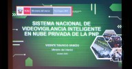 Alcaldes distritales respaldan proyecto del Mininter de videovigilancia con inteligencia artificial