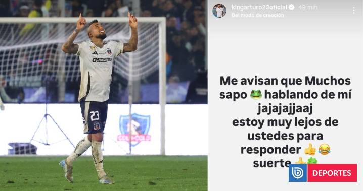 Un día después de críticas a Córdova: Arturo Vidal explota y manda a callar a "sapos hablando de mí"
