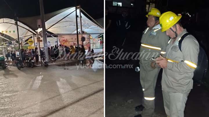 Tensión en El Cuyo por apagones: liberan a trabajadores de la CFE retenidos