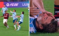 Marcos Rojo fracturó a su propio compañero en Racing tras propinarle durísimo codazo al rostro