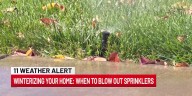 How to prepare your sprinkler system for the cold season