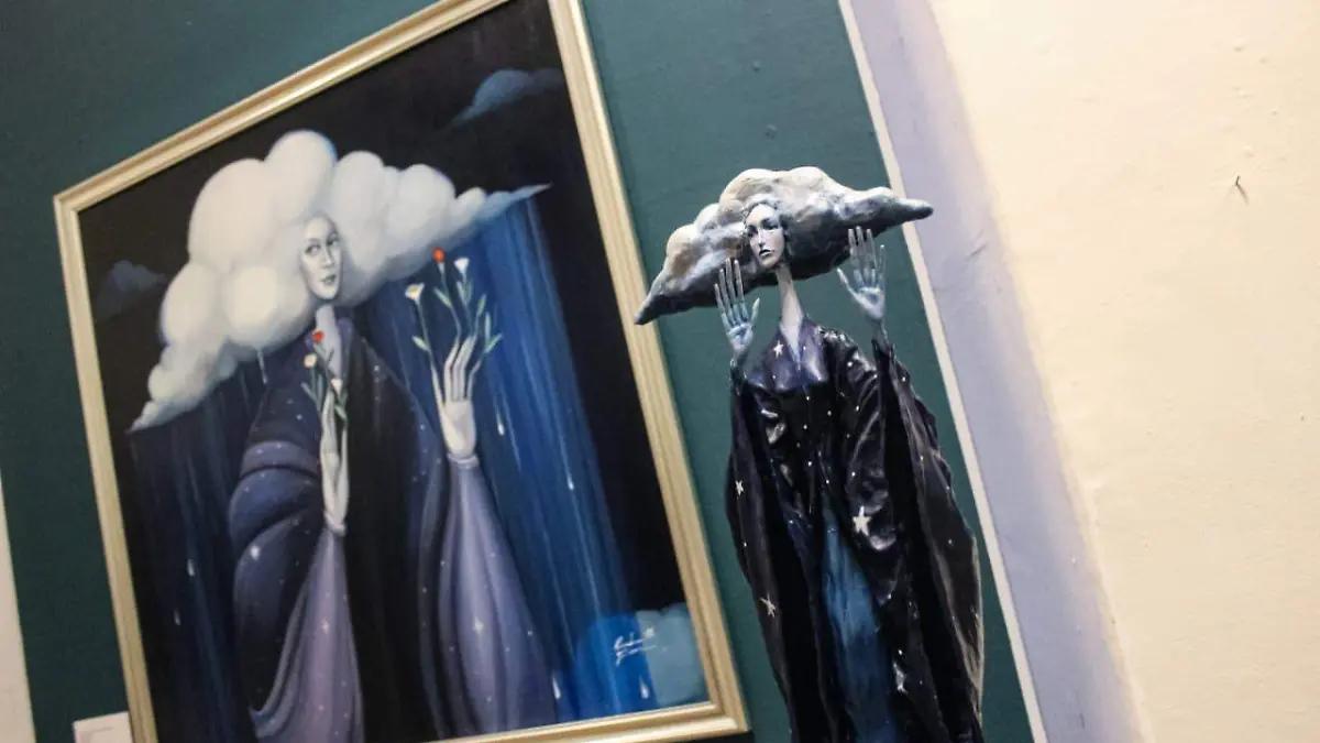 Carolina Pavia lleva el surrealismo y la naturaleza al Clavijero