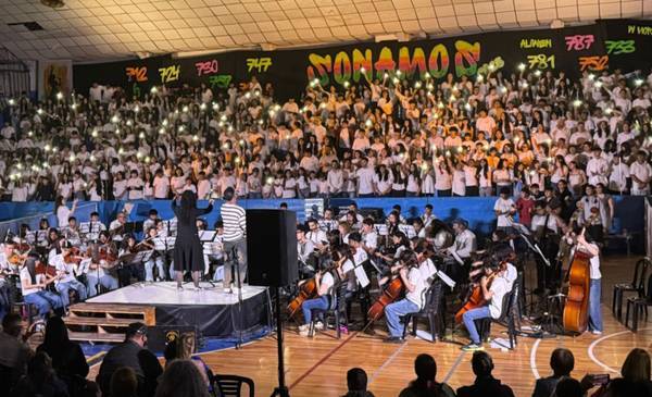 La Orquesta de barrio INTA hizo vibrar Trelew con “Sonamos Escuelas Secundarias”