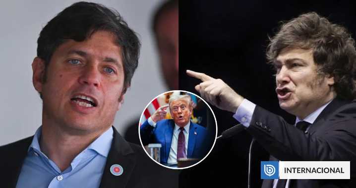 Peronismo cierra su campaña electoral y tilda a Trump como "jefe" de comando de Milei
