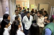 En coordinación con la Secretaría de Marina, IMSS Bienestar establece puente aéreo para llevar medicamentos y víveres comunidades de Hidalgo