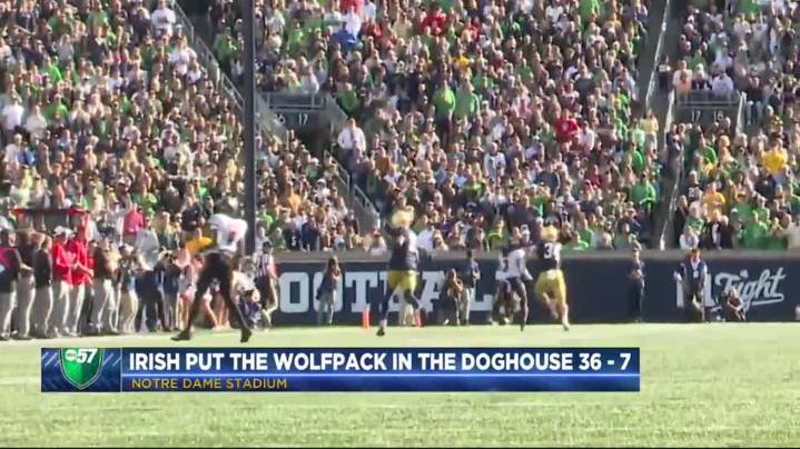 Second half performance leads Notre Dame to fourth straight win