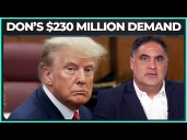 Trump Wants YOU To Pay Him $230 million