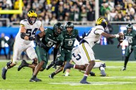 When the passing attack didn’t work against the Spartans, Michigan pivoted