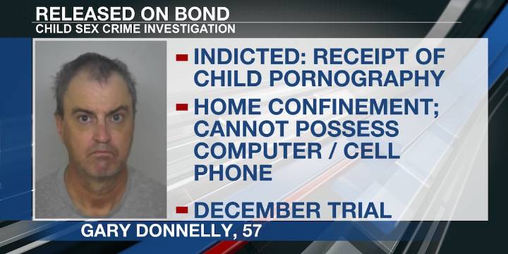 Ray man indicted on child porn charge released to home confinement pending trial
