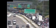 170 northbound closed after car accident