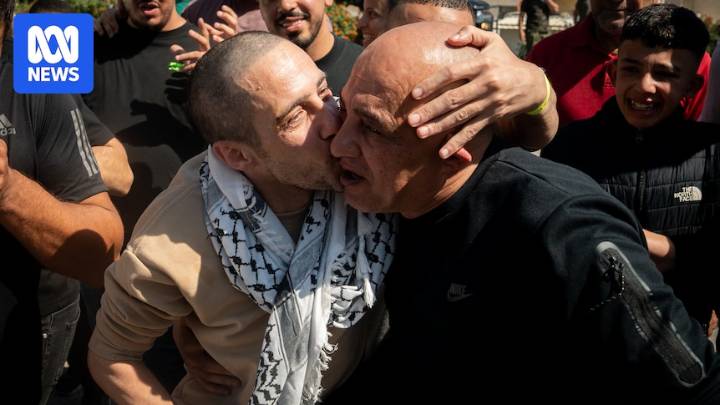 Tears as freed prisoners reunited with loved ones in Gaza and West Bank