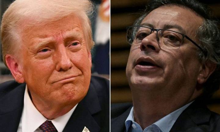 Trump aplicará fuertes aranceles a Colombia para cobrar denuncia de Petro