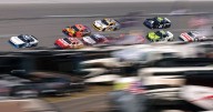 Hill sweeps Talladega on fumes in Xfinity Series nailbiter