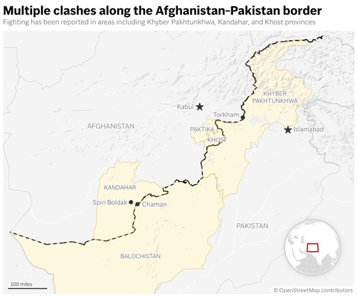 Afghanistan’s Taliban government blames Pakistan for twin drone strikes on Kabul