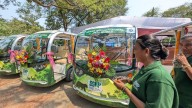 SGNP introduces electric buggies operated by tribal women