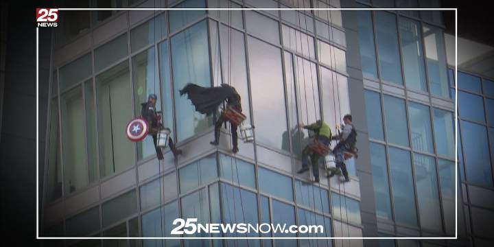 Superheroes put smiles on Peoria kids’ faces at OSF Children’s Hospital