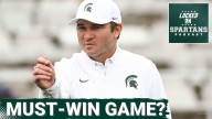 MSU football, Jonathan Smith playing WIN OR GO HOME game vs. Michigan; Nick Marsh the key to victory