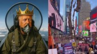Trump responde a las protestas en su contra con un vídeo realizado con IA en el que tira barro sobre los manifestantes