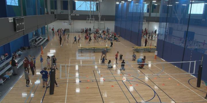 Fourth graders learn about healthy living during NE Kids Fitness and Nutrition Day