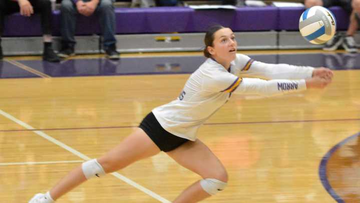 Photos: No. 4 Class AA Watertown hosts Brookings in volleyball