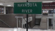 Why do they play for an old river sign? | The history of the Navasota River sign and how the trophy joined the Battle of the River rivalry