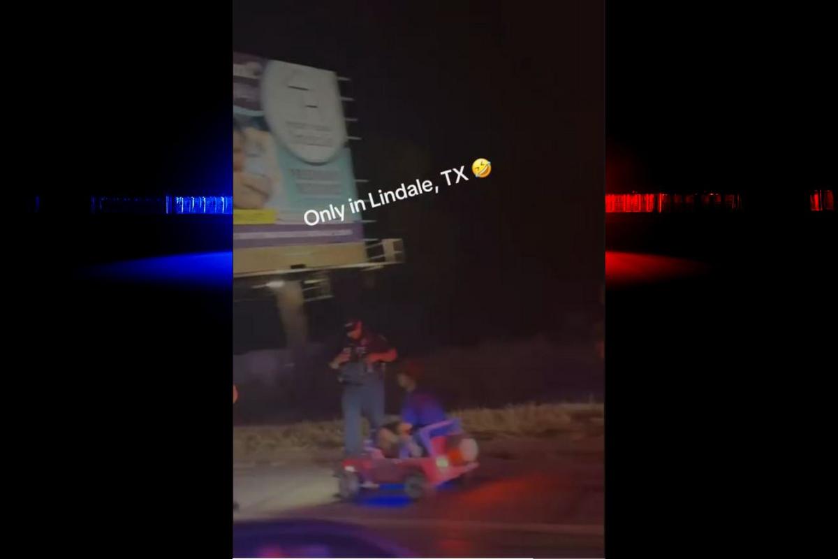 Viral TikTok Shows Texas Police Stop Toy Car
