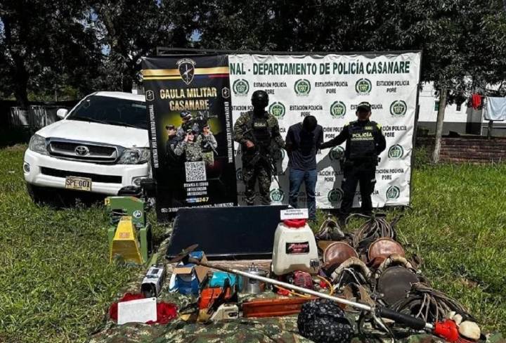 Autoridades frustran secuestro de ganadero en Pore y capturan a uno de los implicados