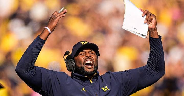 Sherrone Moore on Michigan Football vs Michigan State: ‘It’s a huge one’