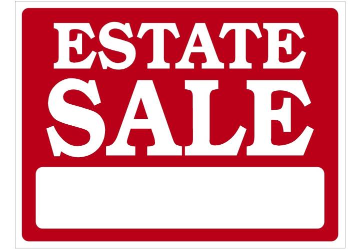 Estate Sale – October 25