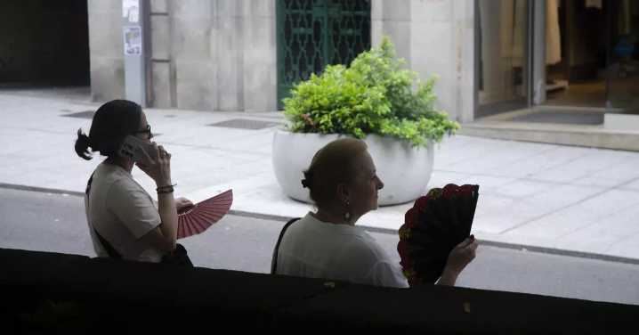 El verano vuelve a Ourense: La ciudad rebasa los treinta grados
