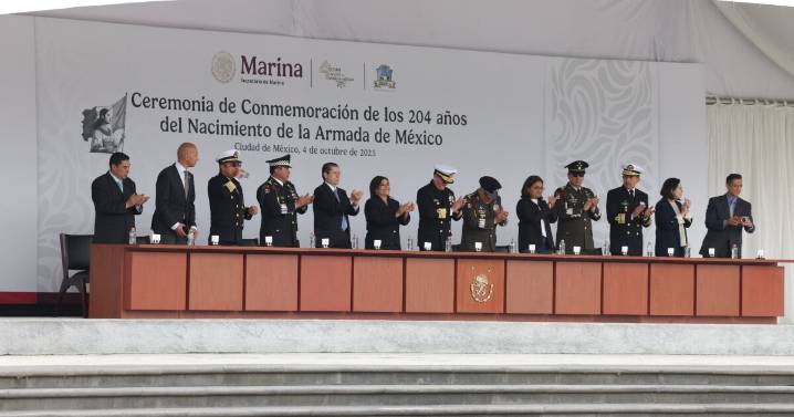 Clara Brugada rinde homenaje a los 204 años de la Armada de México: Reconoce a mujeres y hombres al servicio del país