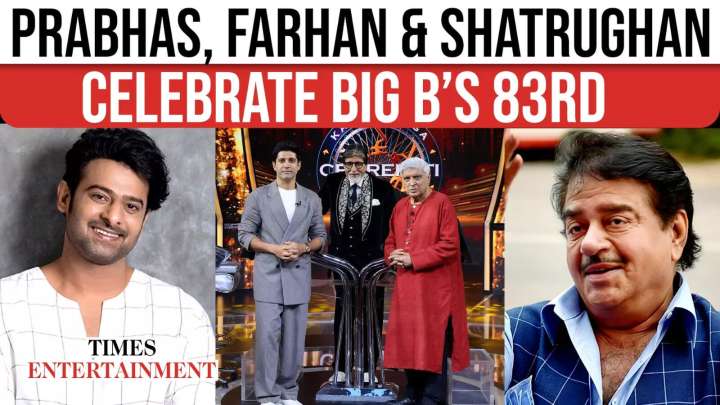 Amitabh Bachchan Turns 83: Prabhas, Shatrughan, Srijit And Others Shower Birthday Wishes