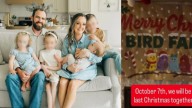 Familia adelantó la Navidad para celebrarla junto a su pequeña hija de 9 años que se enfrenta a un cáncer en etapa 4
