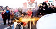 Protesters gather as federal agents arrive in San Francisco area