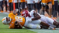 Heupel gives update on DeSean Bishop injury after career