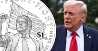 US Treasury confirms dollar coin with pictures of Trump is 'real'