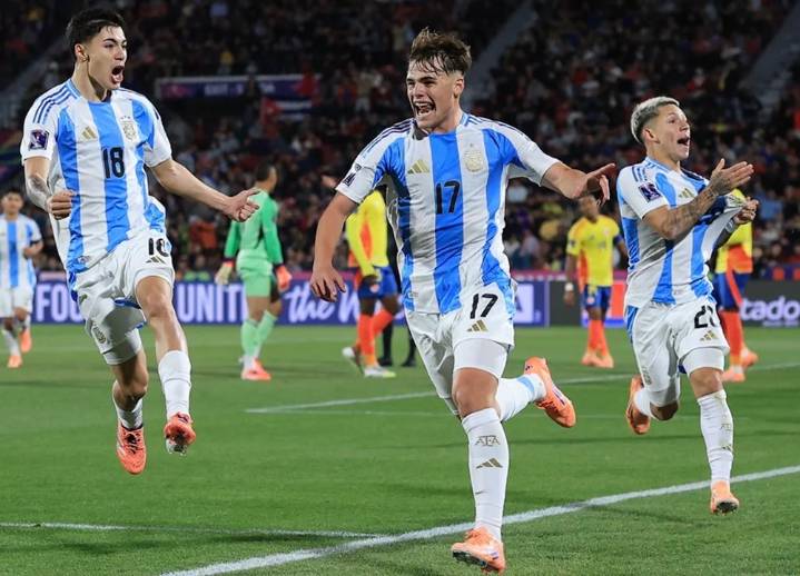 Mundial Sub-20: Argentina derrotó a Colombia y avanzó a la final en Chile