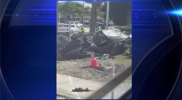Driver hospitalized after being struck by Brightline train in Lake Worth Beach