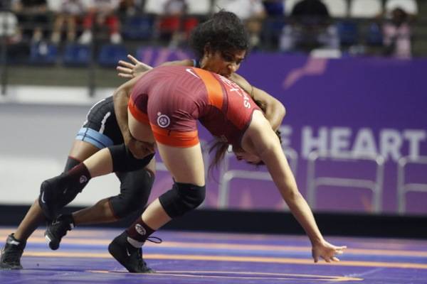 Luchadora cubana Sanz bronce en mundial Sub23