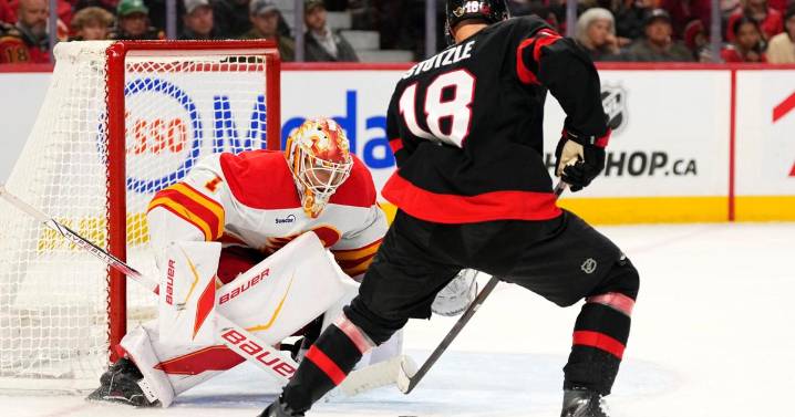 Batherson and Stutzle score in shootout, Senators beat Flames 4