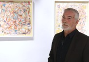 David Cantero, entre informativos y pinceladas