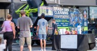 Bin Force One cleaning up in Rutland — one trash bin at a time