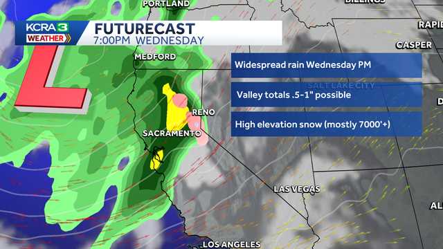 A first look at possible rain timing, totals for NorCal next week