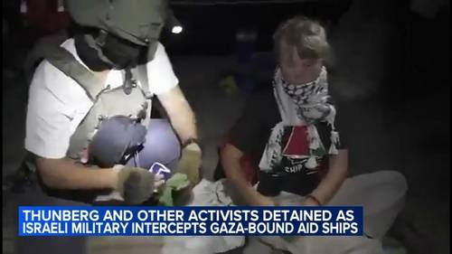 Greta Thunberg news: Activists detained as Israel military intercepts Gaza